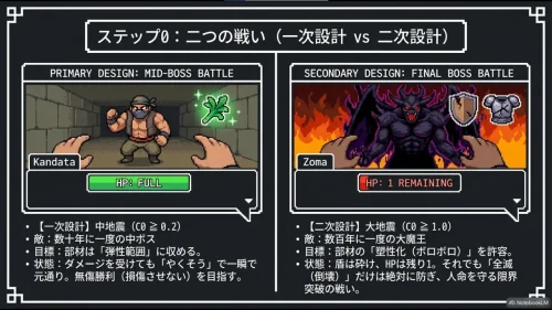 ドラクエ：耐震計算ルート