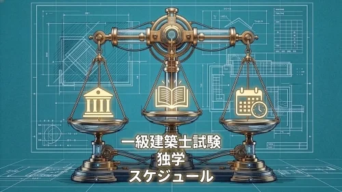 一級建築士学科試験の独学スケジュールにアプリ・過去問・ＡＩを組み込む
